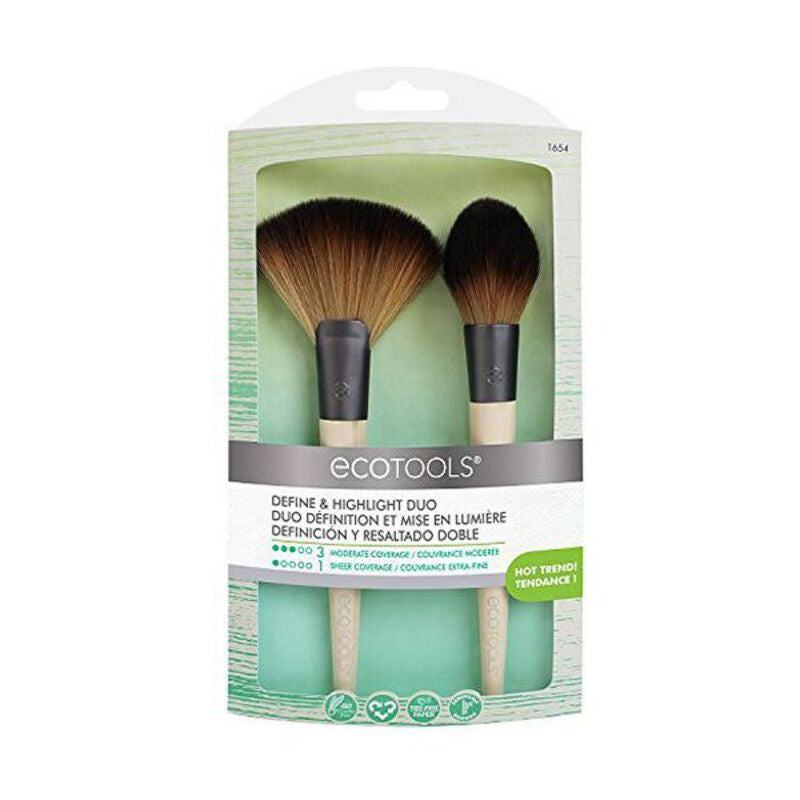 Sminkebørste Define & Highlight Ecotools (2 pcs)