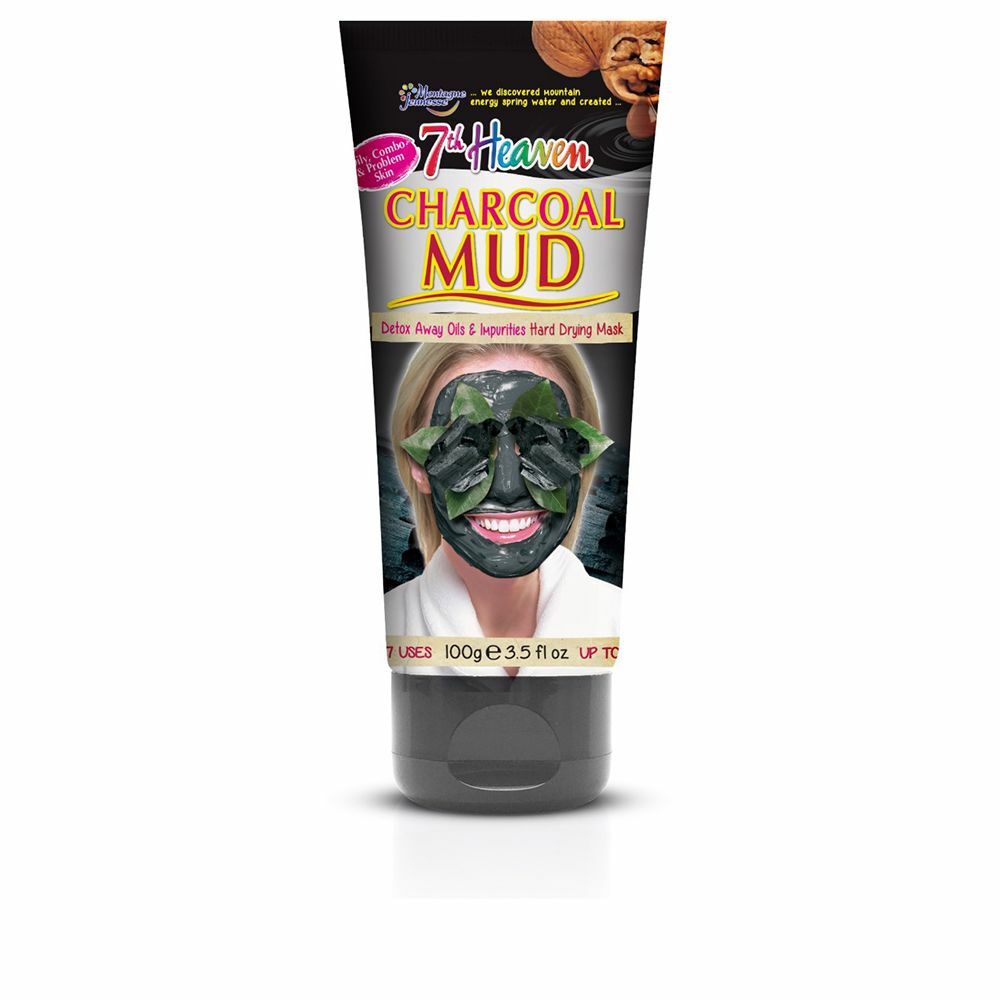 Eksfolierende Maske 7th Heaven Mud Kull (100 g)