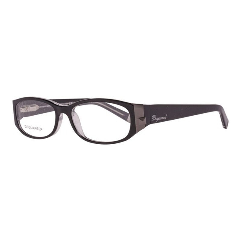 Glassramme for Kvinner Dsquared2 DQ5053-001 Svart (ø 53 mm)
