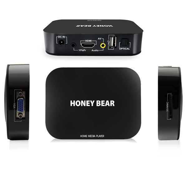 Multimediaspiller HD 1080 Svart (Refurbished A+)