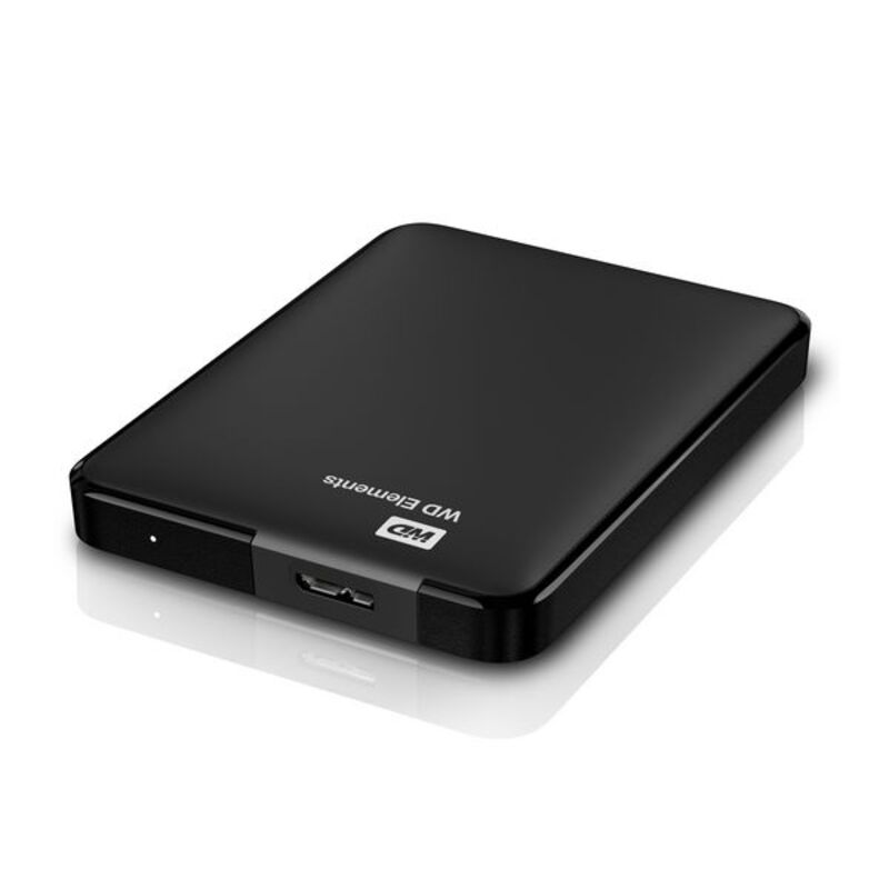 Ekstern Harddisk Western Digital WDBUZG7500ABK-WESN 750 GB 750 GB Svart Plug and play 2,5"