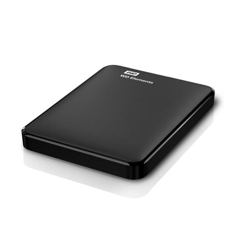Ekstern Harddisk Western Digital WDBUZG7500ABK-WESN 750 GB 750 GB Svart Plug and play 2,5"