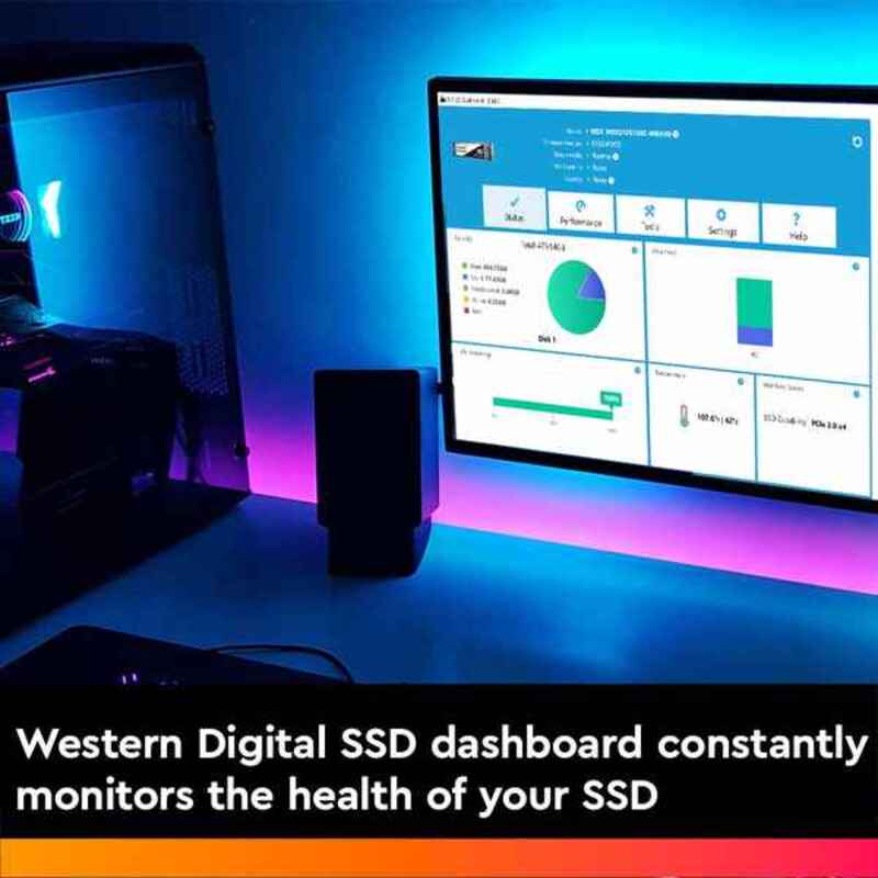 Harddisk Western Digital SN550 2 TB M.2 SSD