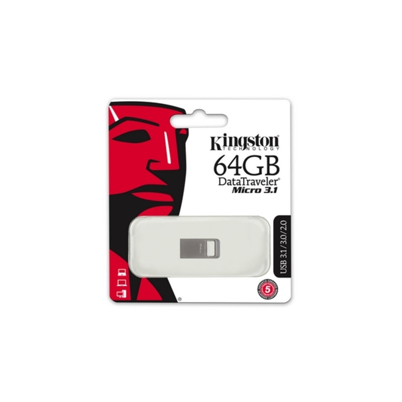 USB-Penn Kingston DTMC3/64GB Sølv 64 GB metallisk
