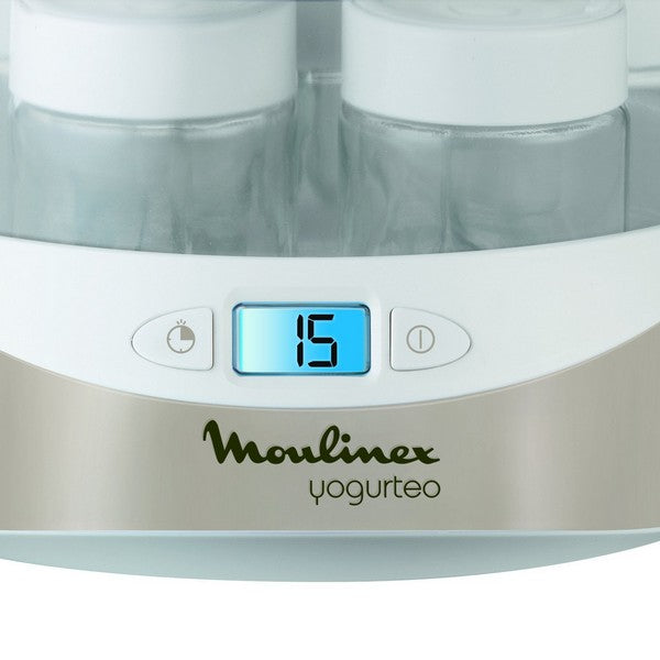 Yoghurtmaskin Moulinex 13W hvit, sølv (Refurbished C)