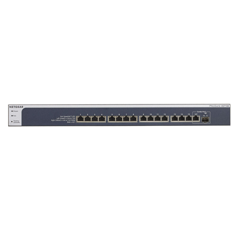 Svitsj Netgear XS716E-100NES Svart