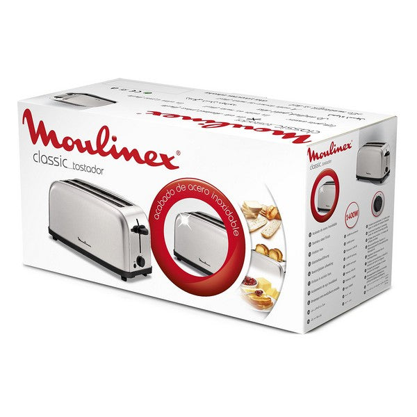 Brødrister Moulinex Classic LS330D 1400W Rustfritt stål (Refurbished B)