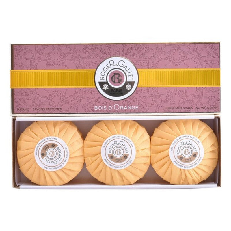 Såpestykke Bois D'orange Roger & Gallet (3 pcs)