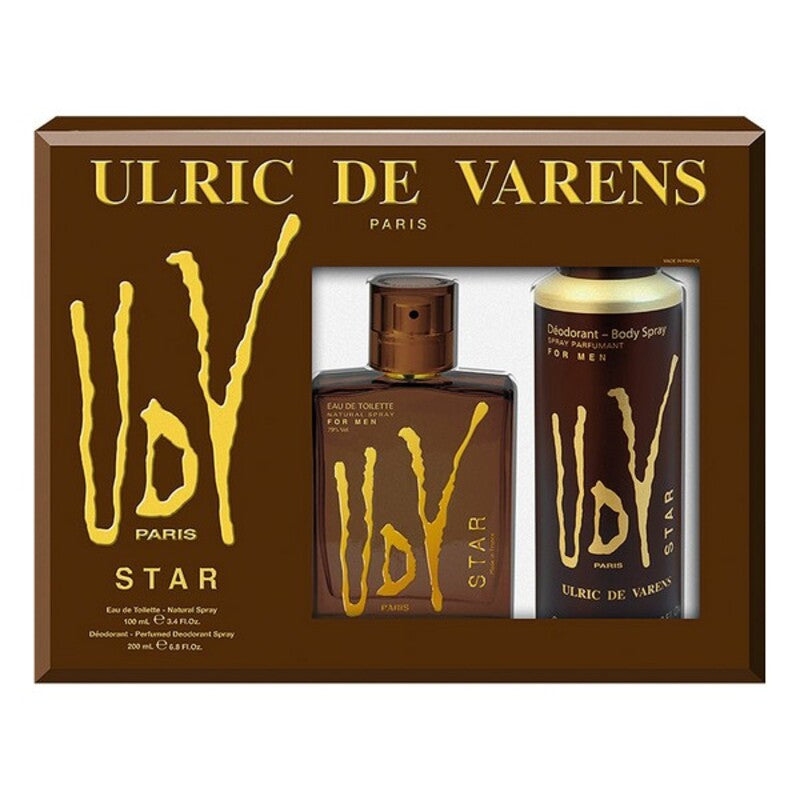 Sett herre parfyme Udv Star Ulric De Varens EDT (2 pcs) (2 pcs)