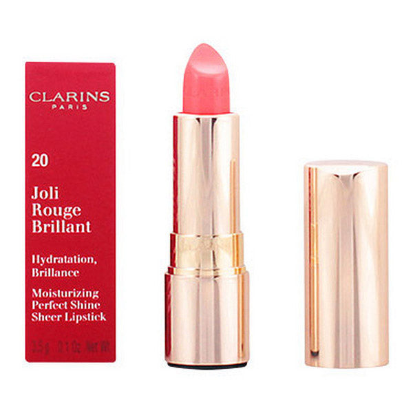 Fuktighetsgivende Leppestift Joli Rouge Brillant Clarins