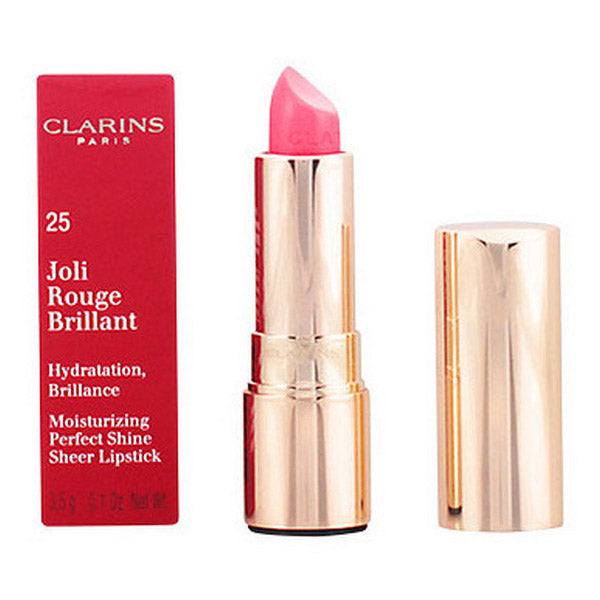 Fuktighetsgivende Leppestift Joli Rouge Brillant Clarins
