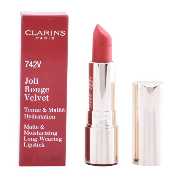 Skjønnhetstips Joli Rouge Velvet Clarins