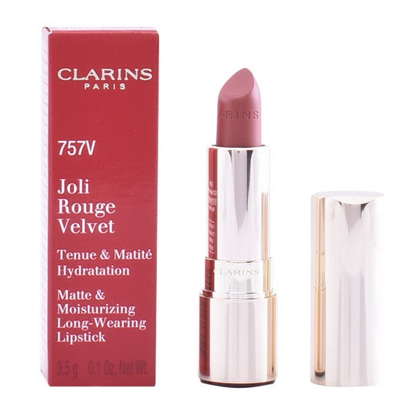 Skjønnhetstips Joli Rouge Velvet Clarins