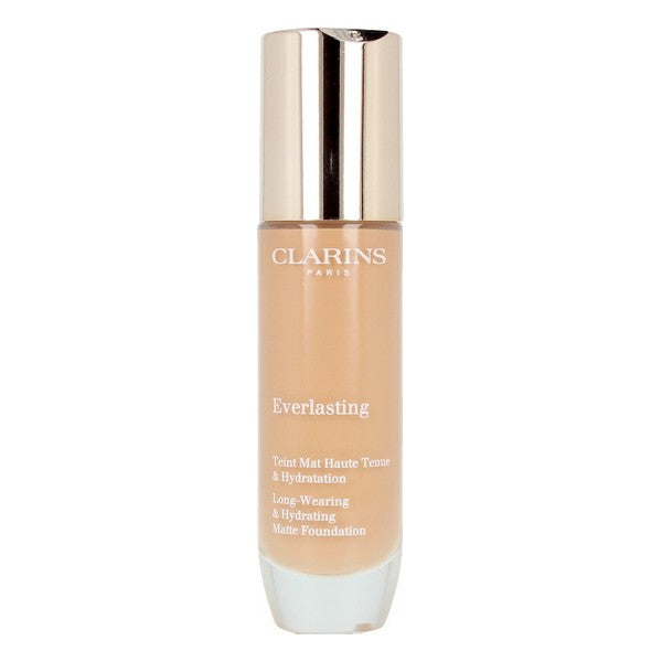Flytende Sminke-base Everlasting Clarins 113C-chestnut (30 ml)