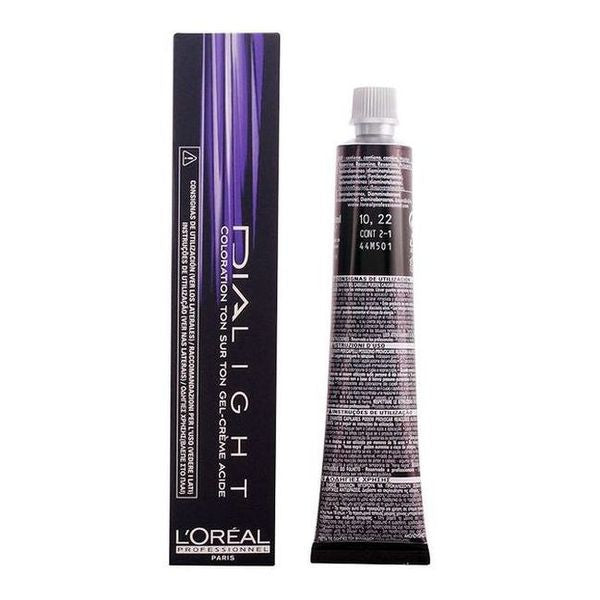 Halvmidlertidig Farge Dia Light L'Oreal Professionnel Paris Nº 10,22 (50 ml)