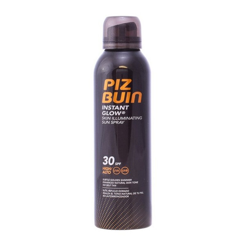 Spray Solbeskytter Instant Glow Piz Buin Spf 30 (150 ml)