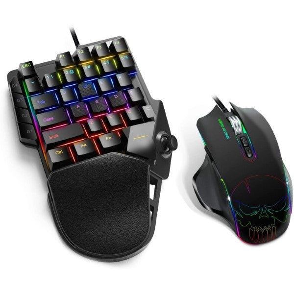 Tastatur med Gamingmus LED Xpert G900 3200 dpi (Refurbished A+)