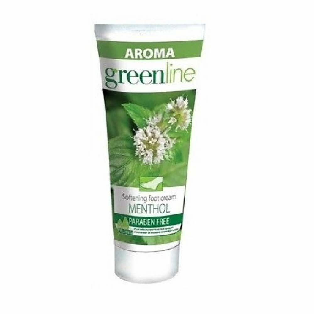 Fuktighetsgivende Fotkrem Aroma Green Line Mentol (75 ml)