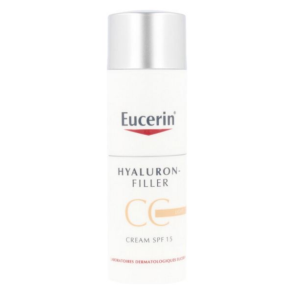 Hydrerende krem med farge Hyaluron-Filler CC Eucerin SPF15 Light (50 ml)