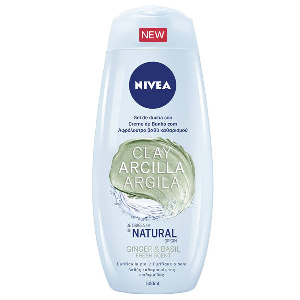 Dusjgel Arcilla Ginger & Basil Nivea (500 ml)