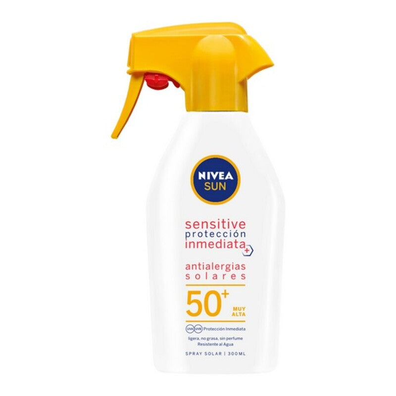 Beskyttelsesspray mor solallergi Sensitive Nivea (300 ml)
