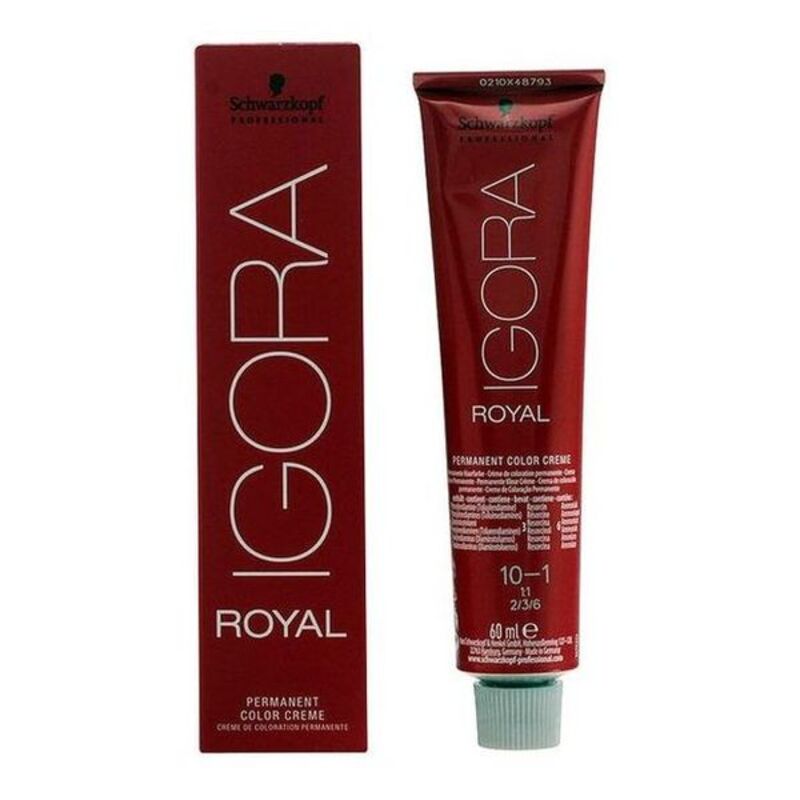 Permanent Hårfarge Igora Royal Schwarzkopf 10-1 (60 ml)