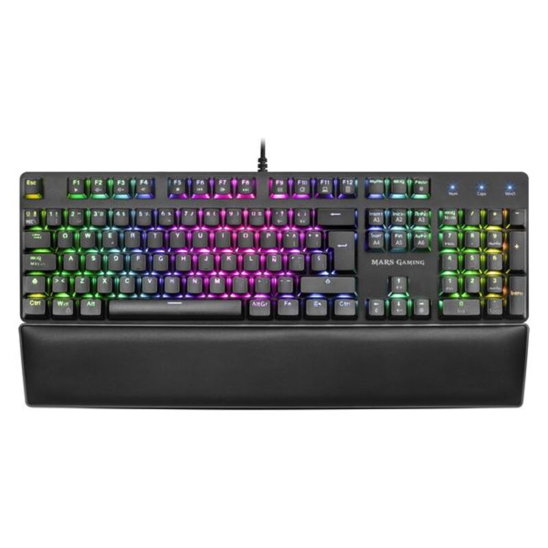 Spilletastatur Mars Gaming MK5BRES Svart