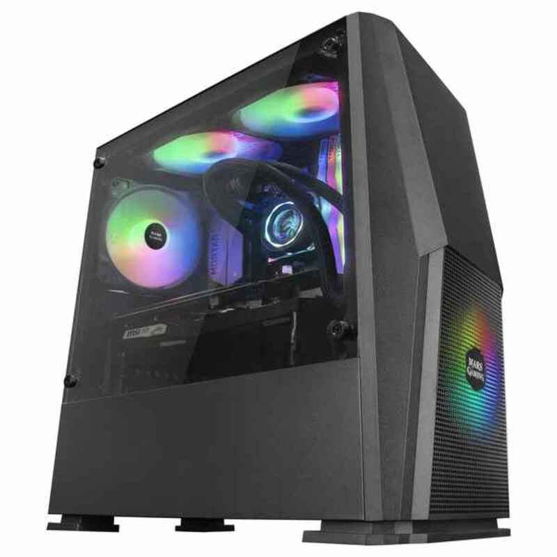 Mikro ATX Midttørnetui Mars Gaming MCONE RGB