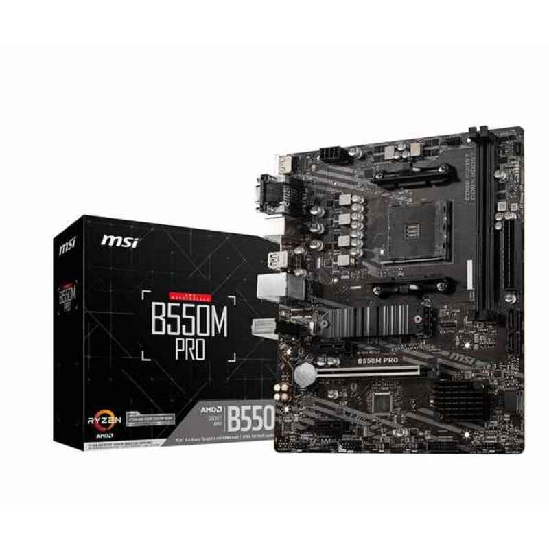 Hovedkort MSI B550M PRO mATX AM4