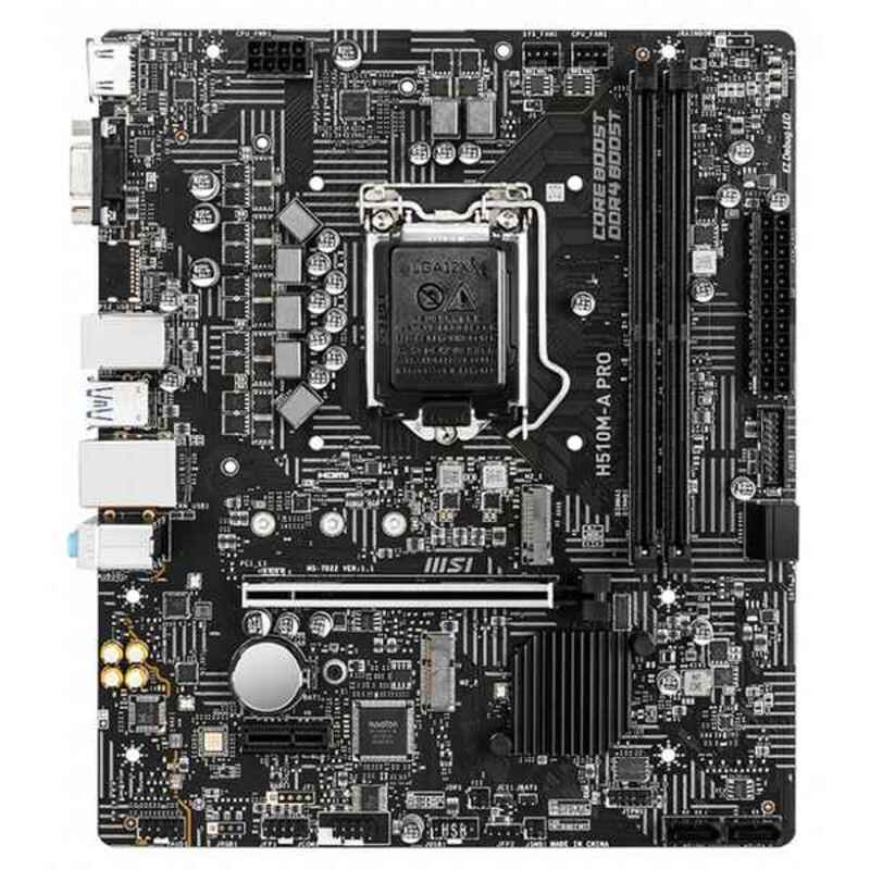 Hovedkort MSI H510M-A PRO Micro ATX LGA1200 Intel Intel H510