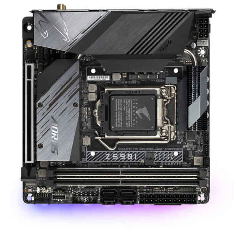 Hovedkort Gigabyte Z590I AORUS ULTRA mITX LGA1200