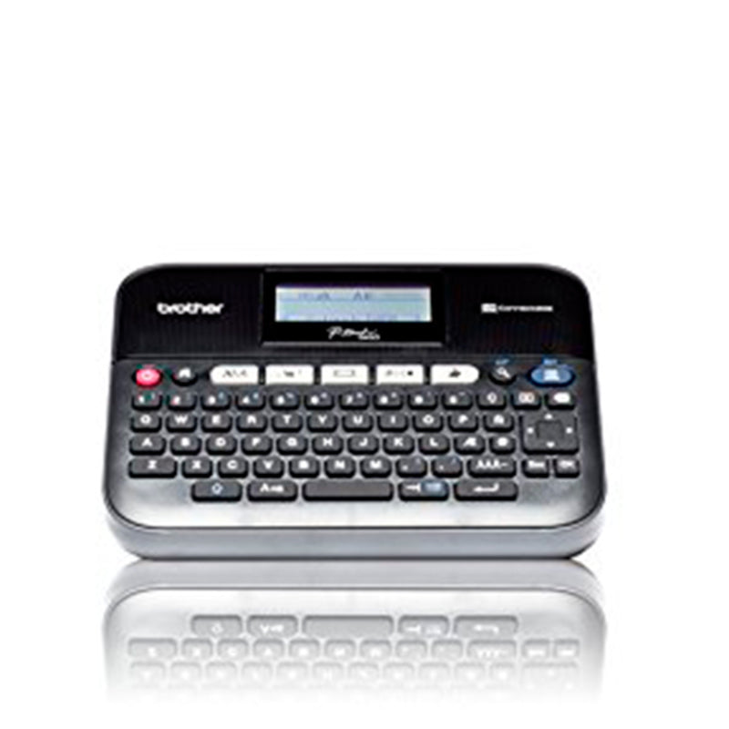 Elektronisk Etikett Med Tastatur og PC-Tilkobler Brother FIMITE0159 PTD450VPUR1 Qwerty (65) LED 6 x AA (LR6/HR6)
