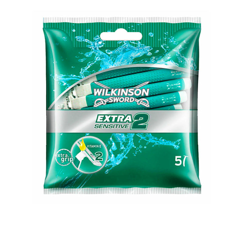 Engangshøvel Extra2 Sensitive Wilkinson Sword (5 uds)