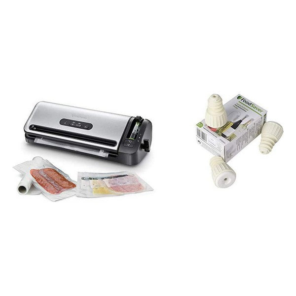 Vakuumforseglet emballasje Foodsaver FFS017X 120 W Rustfritt stål Svart (Refurbished B)