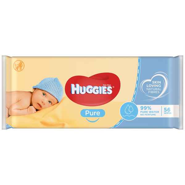 Vipper Huggies Pure Baby (188 x 56 pcs) (Refurbished A+)