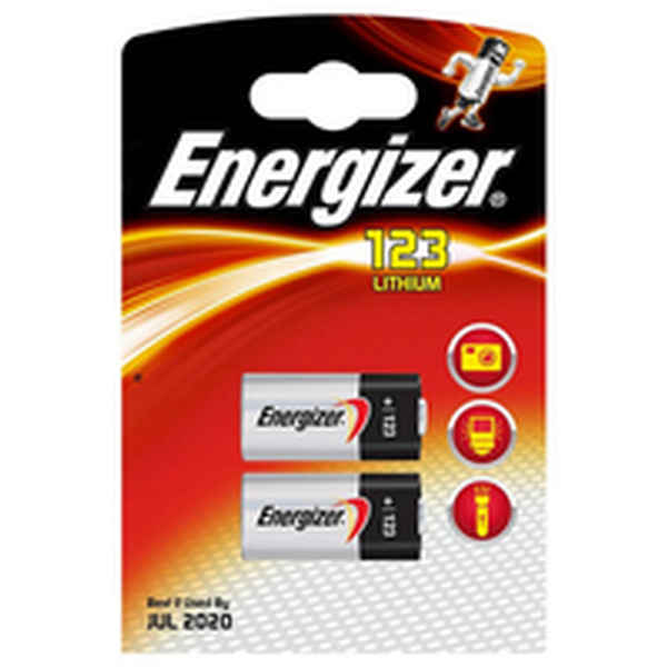 Batterier Energizer 123 Lithium (2 uds) (Refurbished A+)