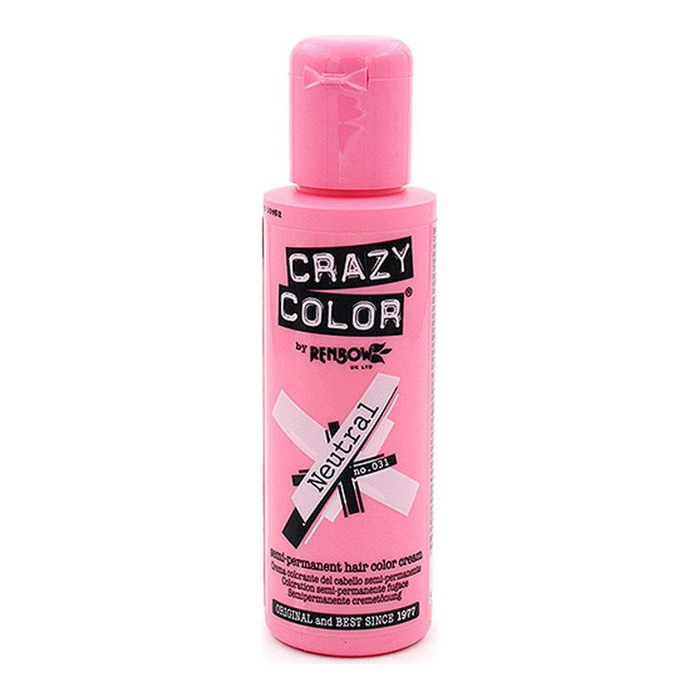 Permanent Hårfarge Neutral Crazy Color Nº 031 (100 ml)