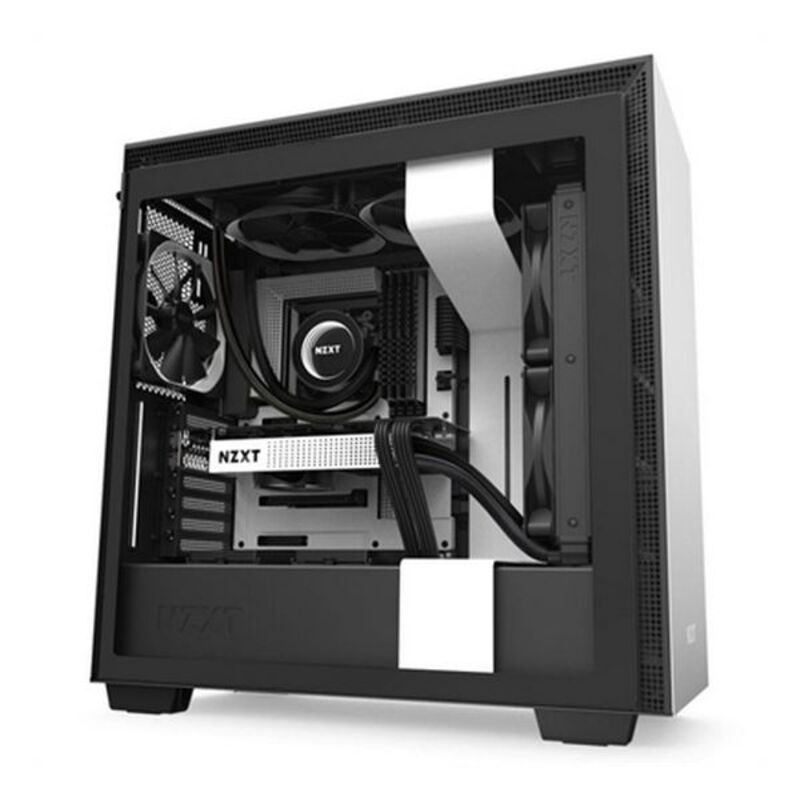 Mikro ATX/Mini ITX / ATX Midttørnetui NZXT H710