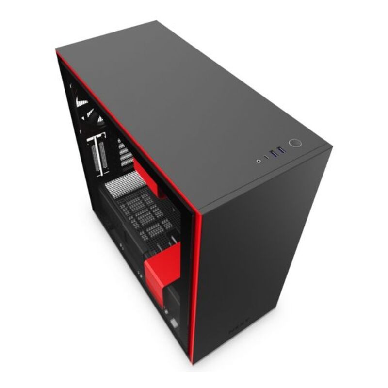 Mikro ATX/Mini ITX / ATX Midttørnetui NZXT H710