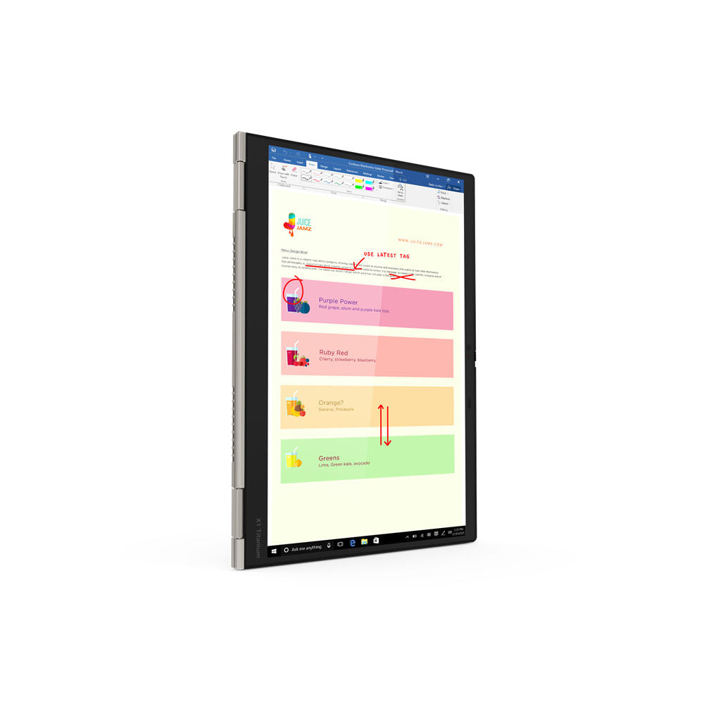 Notebook Lenovo ThinkPad X1 Titanium Yoga Gen 1 13,5" i7-1160G7 16 GB RAM 512 GB SSD