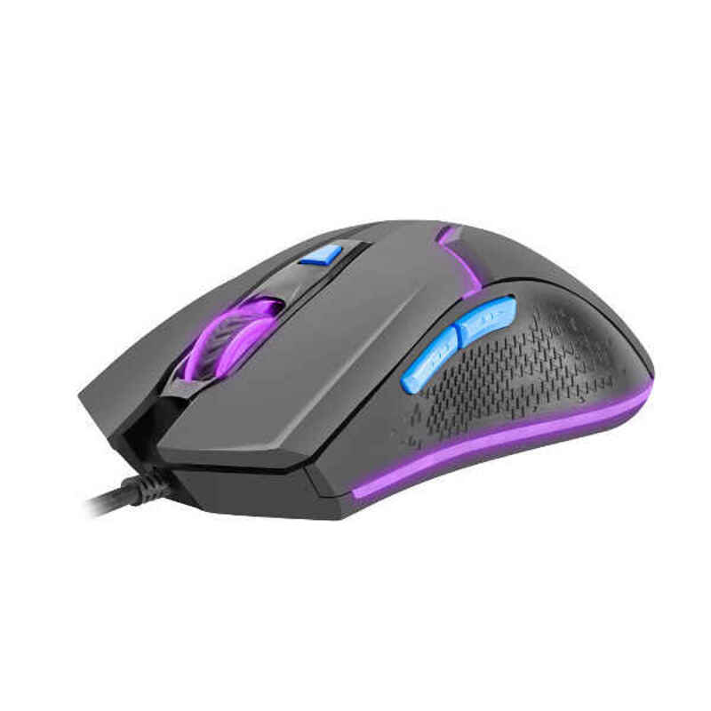 Gamingmus Fury Hunter 2.0 RGB 6400 DPI Svart