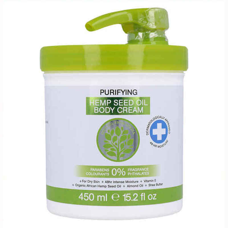 Kroppskrem Skin Oil From Africa Hampolje (450 ml) (450 ml)