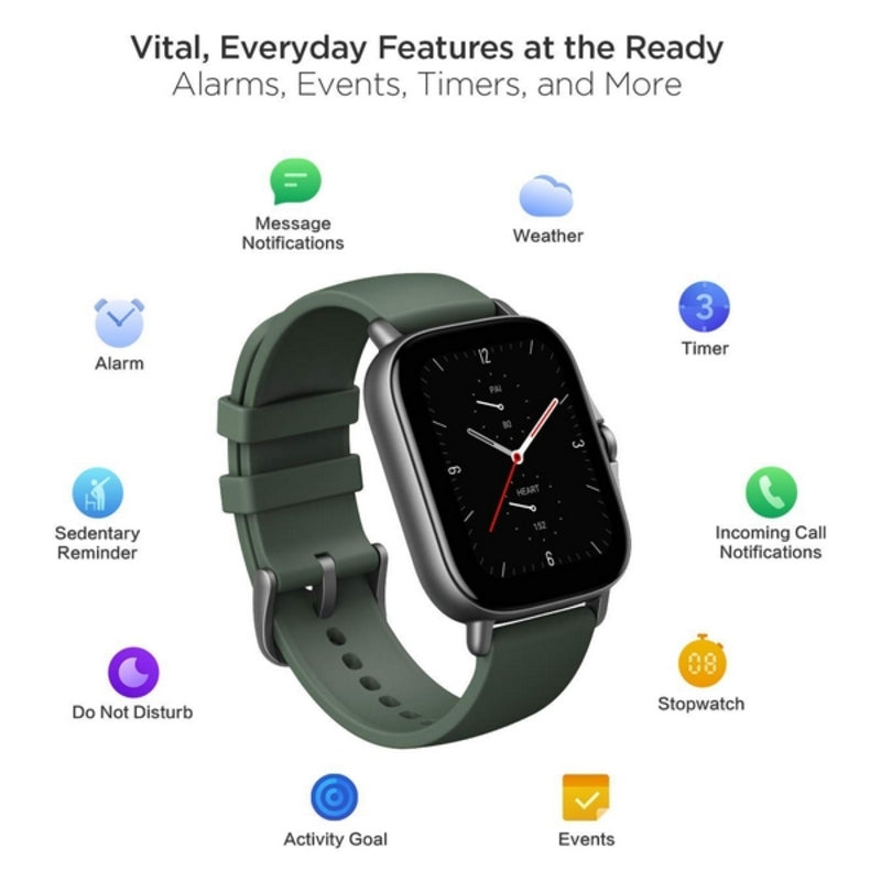 Smartklokke Amazfit GTS 2e 1,65" AMOLED 246 mAh Grønn