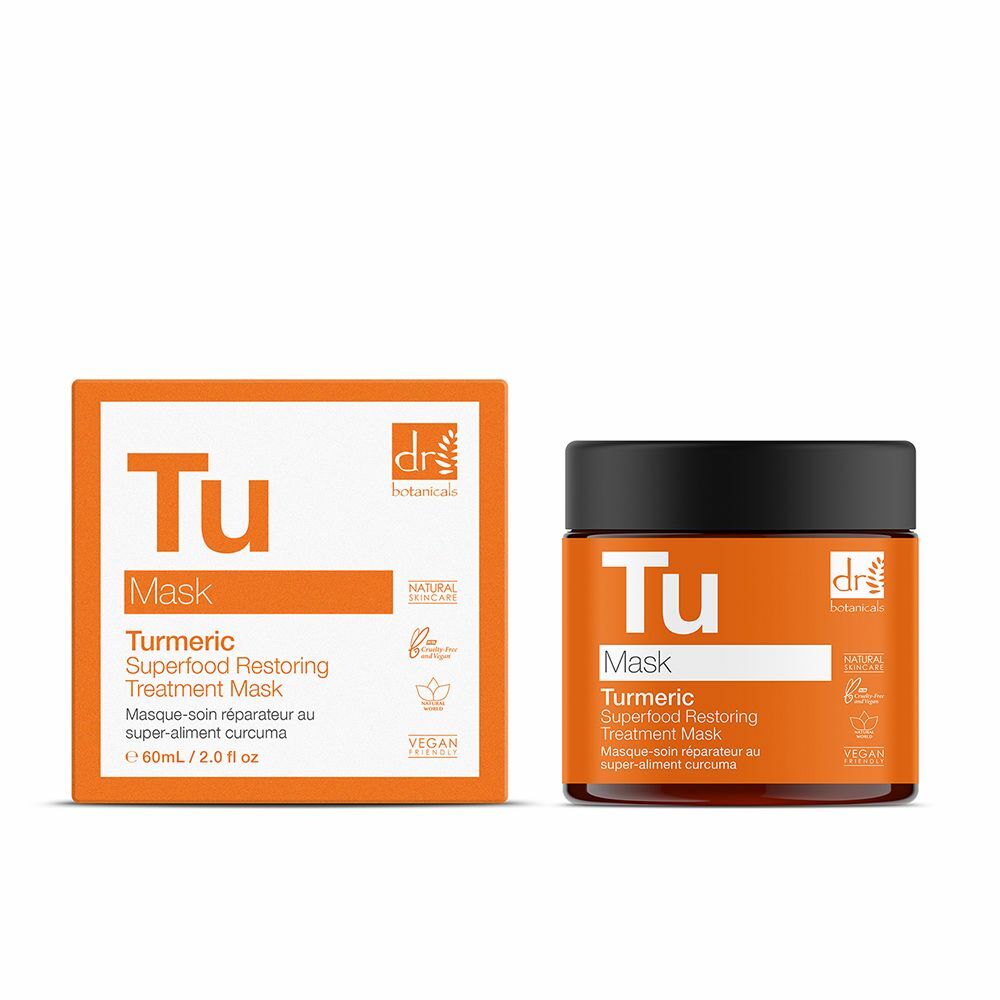 Reparerende maske Superfood Botanicals Gurkemeie (60 ml)
