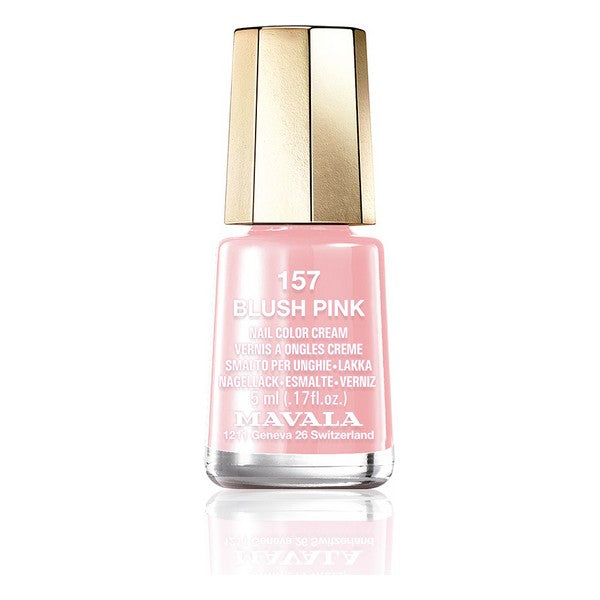 Neglpolering Nail Color Mavala 157-brush pink (5 ml)