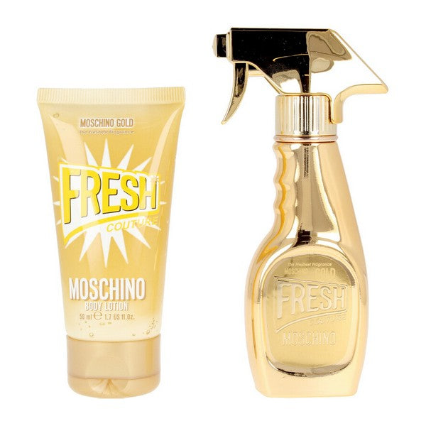Sett dame parfyme Gold Fresh Couture Moschino EDP (2 pcs)