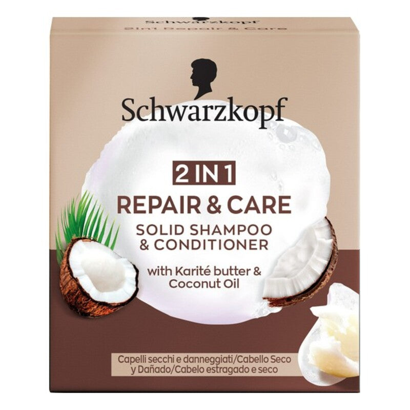 2-i-1 Sjampo og Balsam Repare & Care Schwarzkopf (60 g)