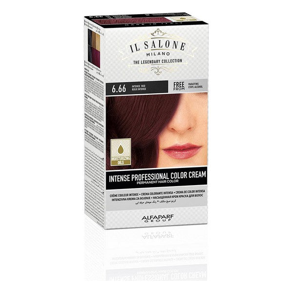 Permanent hårfarge - krem Intense Professional Color Cream Il Salone Milano (Nº 6.66)