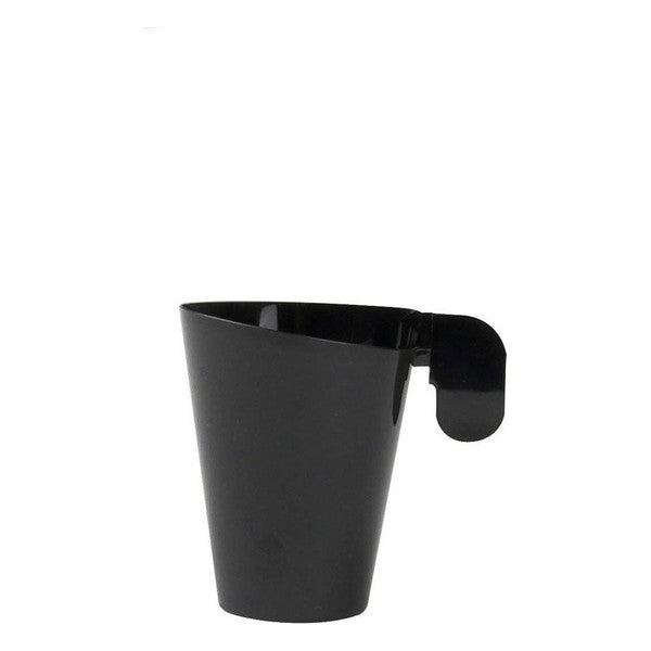 Delers Kaffekoppsett Goldplast Plast Svart 72 ml (12 Deler)