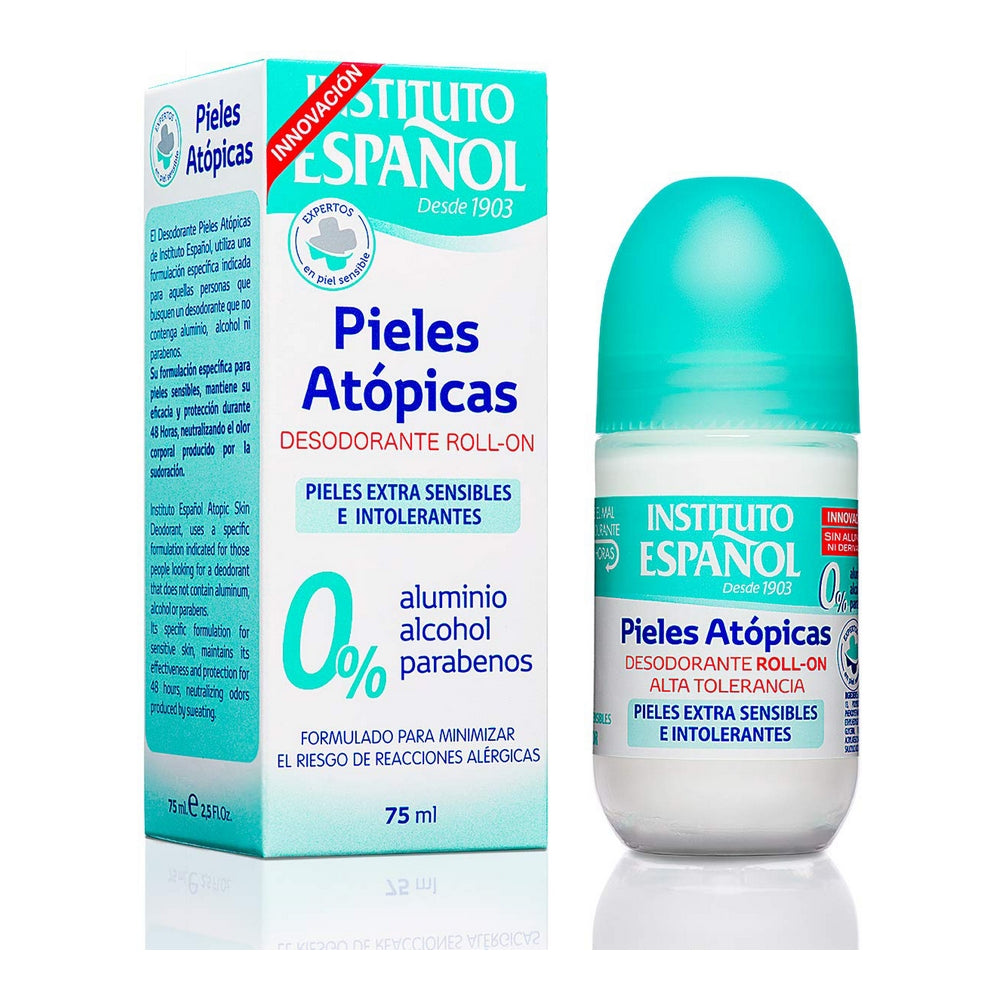 Roll-on deodorant Instituto Español Atopisk hud (75 ml)